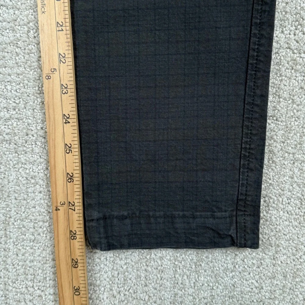 NEW Levi's Mens 28x30 XX Chino Standard Taper Stretch Gray Plaid Pants